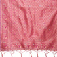 Shree Shyam Fashion Elegant Pink Cotton Saree with Contrast Pallu - Perfect Blend of Tradition & Comfort