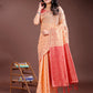 Shree Shyam Fashion Elegant Orange Cotton Saree with Contrast Pallu - Perfect Blend of Tradition & Comfort