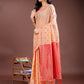 Shree Shyam Fashion Elegant Orange Cotton Saree with Contrast Pallu - Perfect Blend of Tradition & Comfort