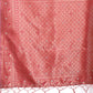 Shree Shyam Fashion Elegant Peach Cotton Saree with Contrast Pallu - Perfect Blend of Tradition & Comfort