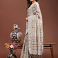 Shree Shyam Fashion Threads of Tradition: Beige Linen Cotton Saree Woven with Stories of Grace & Heritage