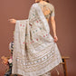 Shree Shyam Fashion Threads of Tradition: Beige Linen Cotton Saree Woven with Stories of Grace & Heritage