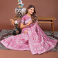 Shree Shyam Fashion Threads of Tradition: Pink Linen Cotton Saree Woven with Stories of Grace & Heritage