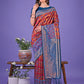 Shree Shyam Fashion Radiant Lichi Silk Saree - A Touch of Royalty in Every Thread