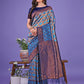 Shree Shyam Fashion Radiant Lichi Silk Saree - A Touch of Royalty in Every Thread