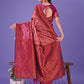 Shree Shyam Fashion Radiant Lichi Silk Saree - A Touch of Royalty in Every Thread