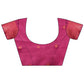 Shree Shyam Fashion Majestic Red & Light Pink Silk Saree with Rich Woven Pallu - A Regal Touch for Special Moments