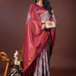 Shree Shyam Fashion Majestic Red & Teal Silk Saree with Rich Woven Pallu - A Regal Touch for Special Moments