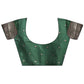 Astita Dark Green Banarasi Silk Saree with Zari Weaving - A Timeless Tale of Elegance | Swadesiicart