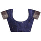 Astita Navy Blue Banarasi Silk Saree with Zari Weaving - A Timeless Tale of Elegance | Swadesiicart