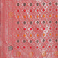 Shree Shyam Fashion Elegant Pink Linen Cotton Saree with Zari Border & Woven Motifs - Perfect for Sophisticated Everyday & Festive Looks