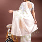 Shree Shyam Fashion White & Light Green Cotton Woven Zari Work Traditional Tassel Saree
