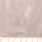 Shree Shyam Fashion White & Orange Cotton Woven Zari Work Traditional Tassel Saree