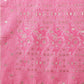 Astita Beige & Pink Banarasi Cotton Saree with Floral Zari Work and Traditional Pallu - Elegant Ethnic Wear for Festivals & Ceremonies | Swadesiicart