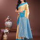 Shree Shyam Fashion Yellow Lichi Silk Woven Zari Work Traditional Tassel Saree