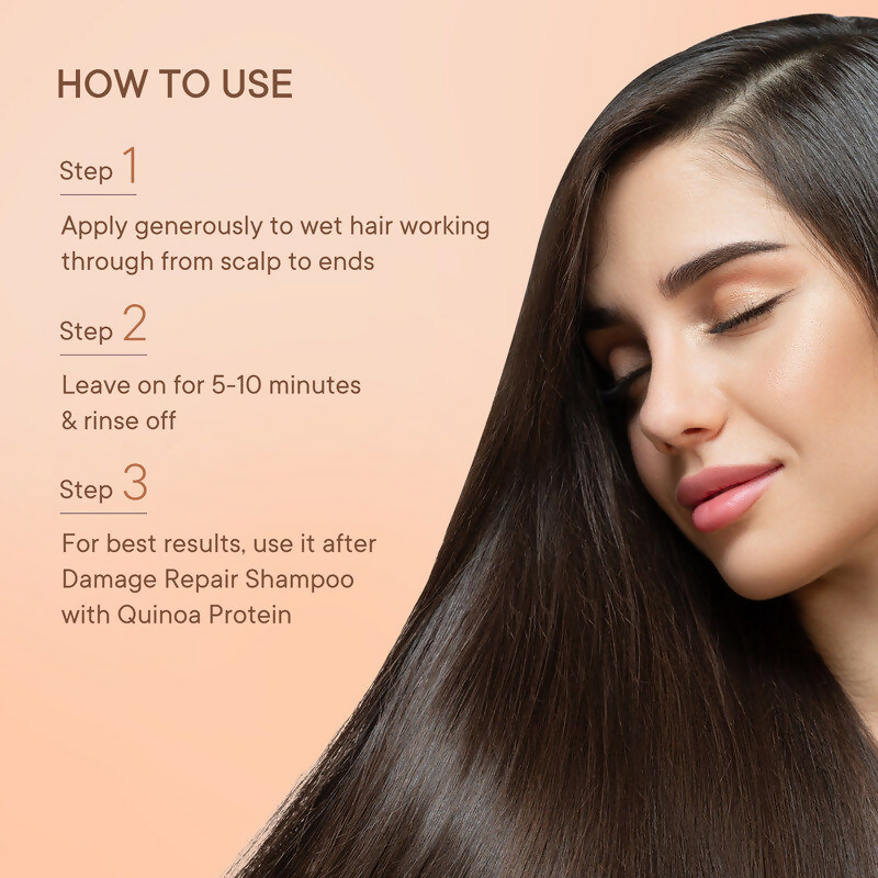 Quench Damage Repair Conditioner with Quinoa & Ceramides | Swadesiicart