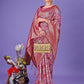 Shree Shyam Fashion Elegant Pink Floral Lichi Silk Saree with Zari Weaving and Rich Pallu - Wedding & Festive Wear Saree