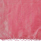 Shree Shyam Fashion Pink Linen Cotton Saree with Golden Zari Leaf Design & Elegant Pallu - Festive | Office | Daily Wear