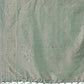 Shree Shyam Fashion Sea Green Linen Cotton Saree with Golden Zari Leaf Design & Elegant Pallu - Festive | Office | Daily Wear
