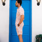 Noroke Linen Floral Co-ord Set Men - Swadesiicart