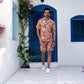 Noroke Sustainable fabric | Linen Linen Floral Print Co-ord Set Men - Swadesiicart