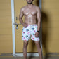Noroke Sustainable fabric | Poly elastane Palm Patterned Men Swim Shorts | Swadesiicart