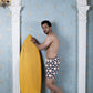 Noroke Sustainable fabric | Poly elastane Nude Patterned Men Swim Shorts | Swadesiicart