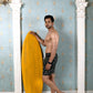 Noroke Sustainable fabric | Poly elastane Fish Patterned Men Board Shorts | Swadesiicart
