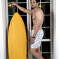 Noroke Sustainable fabric | Poly elastane Coconut Patterned Men Board Shorts | Swadesiicart