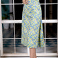 Noroke Modal Satin Cut-out Fitted Midi Dress | Swadesiicart