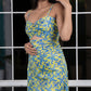 Noroke Modal Satin Cut-out Fitted Midi Dress | Swadesiicart