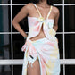 Noroke Toop Modal Orange Sarong With Top | Swadesiicart