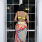 Noroke Modal Abstract Printed Sarong | Swadesiicart