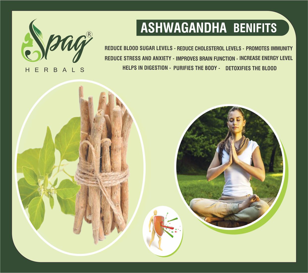 Spag Herbals Ashwagandha Powder - Swadesiicart