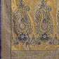 Shree Shyam Fashion Majestic Navy Blue Silk Saree with Gold Zari & Floral Design - Perfect for Festive & Traditional Occasions