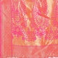 Shree Shyam Fashion Majestic Pink Silk Saree with Gold Zari & Floral Design - Perfect for Festive & Traditional Occasions