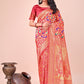 Shree Shyam Fashion Majestic Maroon Silk Saree with Gold Zari & Floral Design - Perfect for Festive & Traditional Occasions