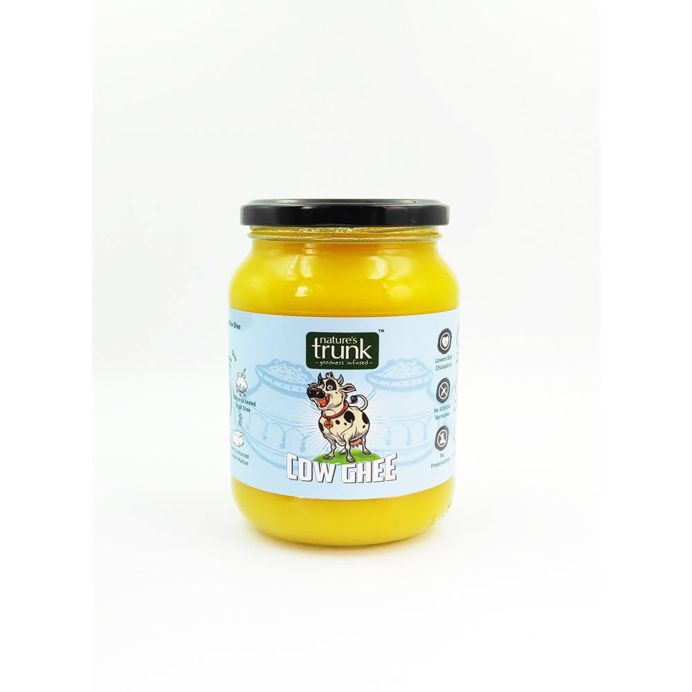 Nature's Trunk Cow Ghee | Made From Grass Fed Cow's Milk | Homemade & Certified Organic Ghee | Swadesiicart
