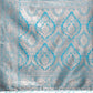 Shree Shyam Fashion Graceful Cream & Sea Green Linen Cotton Saree with Rich Zari Pallu - A Touch of Royal Comfort