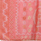 Shree Shyam Fashion Graceful Beige & Coral Linen Cotton Saree - Lightweight Elegance for Modern Women