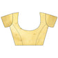 Shree Shyam Fashion Graceful Beige & Yellow Linen Cotton Saree - Lightweight Elegance for Modern Women