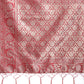 Shree Shyam Fashion Maroon Linen Cotton Woven Zari Work Traditional Tassel Saree