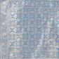 Shree Shyam Fashion Elegant Off-White & Sky Blue Linen Cotton Saree with Zari Woven Border and Pallu - Soft Lightweight Saree for Daily,Festive & Office Wear