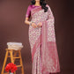 Shree Shyam Fashion Pink Linen Saree with Rich Woven Zari Work - Elegant Ethnic Saree for Festive & Office Wear