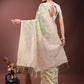 Shree Shyam Fashion Elegant Beige & Coral Linen Saree with Zari Border and Abstract Pattern - Premium Festive & Office Wear