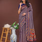 Astita Fiery Navy Blue Banarasi Silk Saree with Gold Zari and Colorful Pallu - Perfect for Bridal,Wedding & Festive Glamour | Swadesiicart