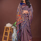 Astita Fiery Navy Blue Banarasi Silk Saree with Gold Zari and Colorful Pallu - Perfect for Bridal,Wedding & Festive Glamour | Swadesiicart