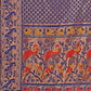 Astita Fiery Navy Blue Banarasi Silk Saree with Gold Zari and Colorful Pallu - Perfect for Bridal,Wedding & Festive Glamour | Swadesiicart
