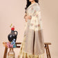 Shree Shyam Fashion Cream Cotton Woven Zari Work Traditional Tassel Saree