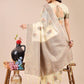 Shree Shyam Fashion Cream Cotton Woven Zari Work Traditional Tassel Saree